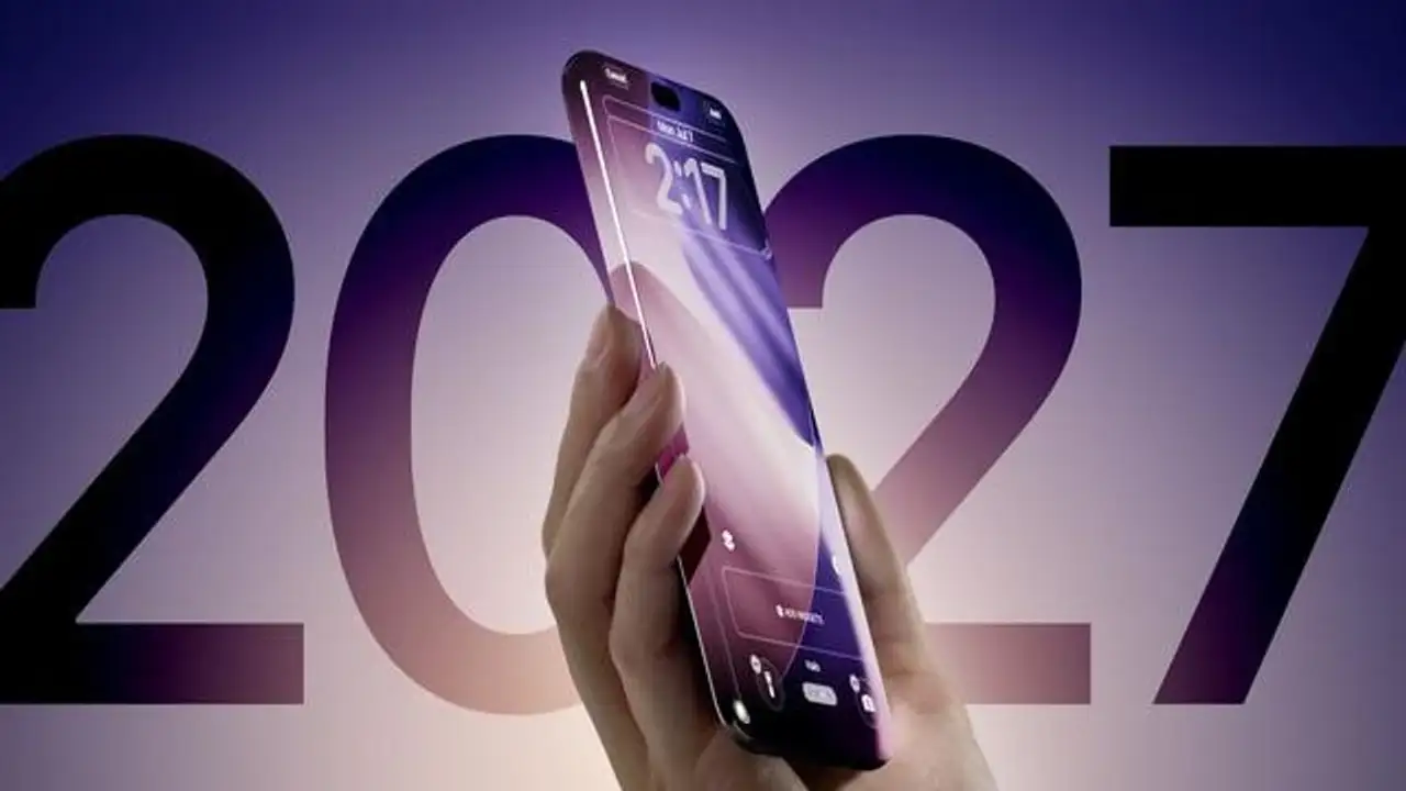هاتف iPhone 19 Pro يتميز بشاشة منحنية وميزة التعرف على الوجه المخفية.